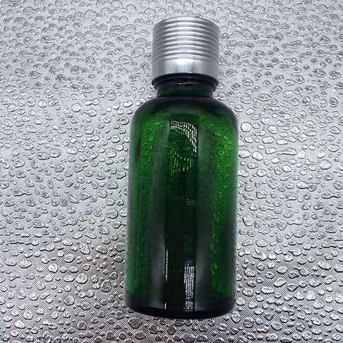 35 ML Cobalt Green Glass Essential Oil Bottle with Plastic Cap