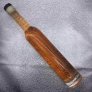 375 ML Clear Glass Wine Bottle with Cork 