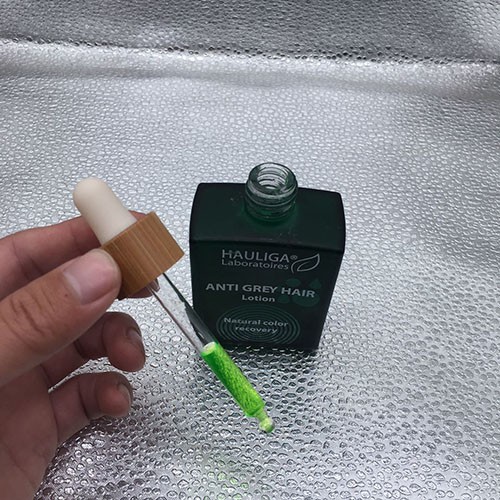 50 ML Cobalt Green Rectangle Glass Dropper Essential Oil Bottle with Customer Logo
