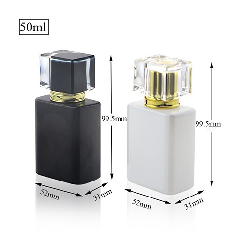 50 ML Glass Perfume Jar with Acrylic Cap