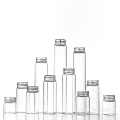 Borosilicate Glass Jar with Aluminum Cap Made in China