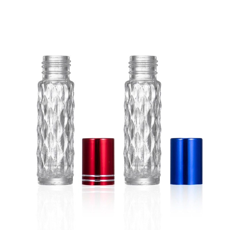 China Supplier Wholesale Body Skin Perfume Essential oil Roll on Glass Vial Bottle Jar