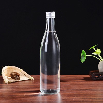 Chinese Baijiu Liquor Glass Bottle 