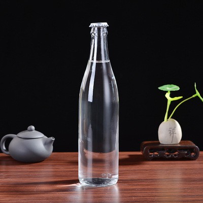 Chinese Baijiu Liquor Glass Bottle 