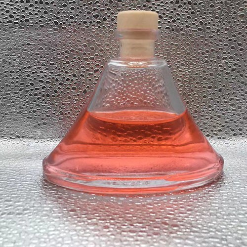 110 ML Clear Boat Shape Aromatherapy Glass Bottle with Lid