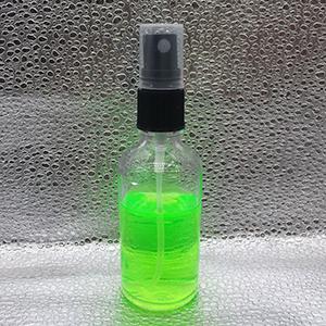 50 ML Clear Cylinder Liquid Medicine Glass Bottle with Pump Sprayer