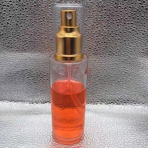 100 ML Clear Cylinder Perfume Glass Bottle with Pump Sprayer