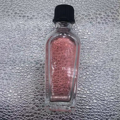 40 ML Clear Rectangle Bottom Essential Oil Bottle with Screw Cap
