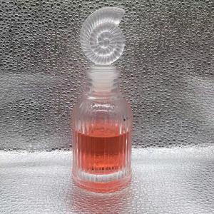 90 ML Clear Roma Shape Aromatherapy Glass Bottle with Lid