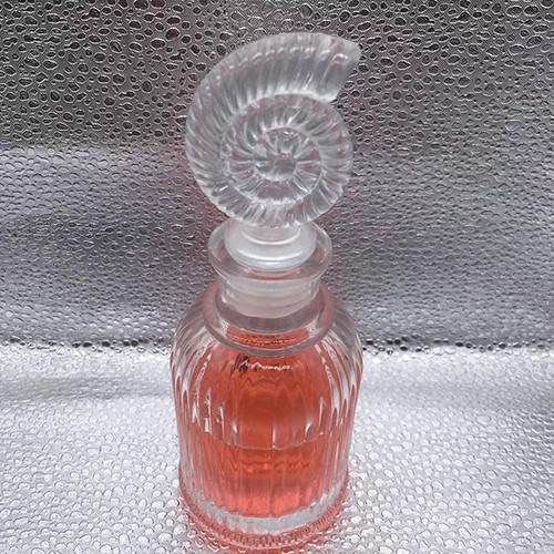 90 ML Clear Roma Shape Aromatherapy Glass Bottle with Lid
