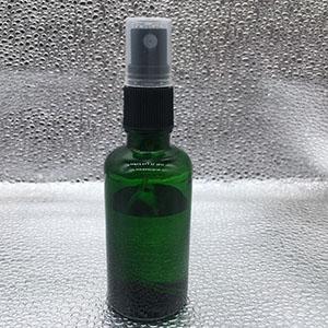 50 ML Cobalt Green Perfume Glass Bottle with Pump Sprayer
