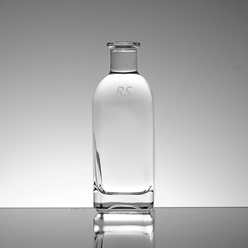 Wholesale Crystal Glass Wine Clear Bottle for Gin Rum Brandy Spirit Whisky Vodka from Factory Manufacturer