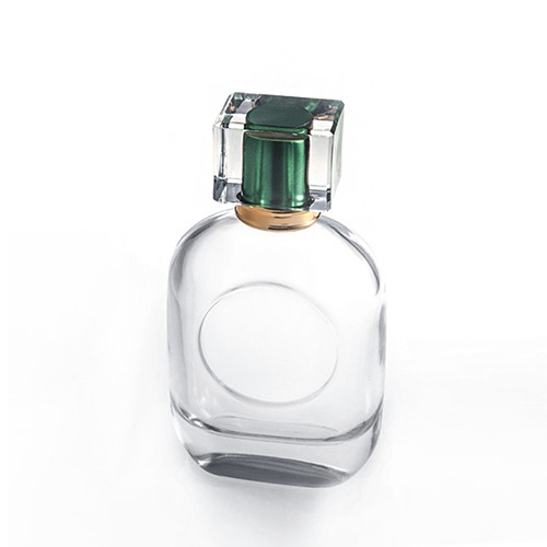 Cystal Glass Unique Perfume Essential Oil Flacon Bottle Jar with Pump Sprayer