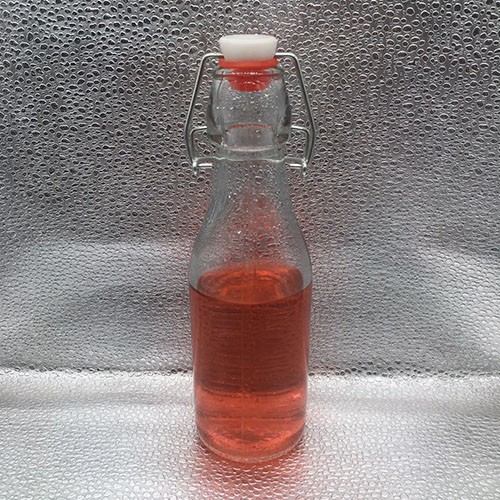 Factory Wholesale 250ML 500ML 750ML 1000ML Clear Locked Lid Glass Bottle for Beverage  