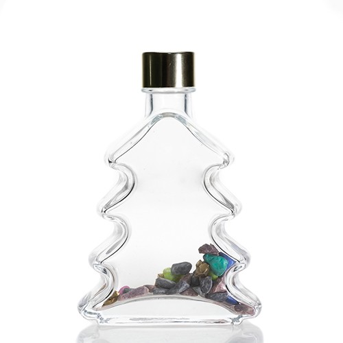 Wholesale Glass Aromatherapy Diffuser Bottle Christamas Tree Shape Jar  from Factory Supplier in China  