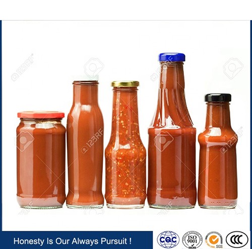 Wholesale Glass BBQ Hot Sauce Bottle with Personalized Label from China Manufacturer