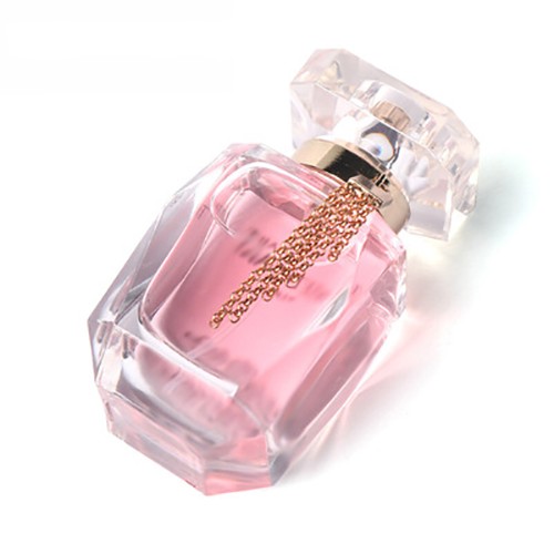 Glass Bottle Perfume Bottle New Design Luxury Crystal Glass Jar for Cosmetic Package Wholesale 