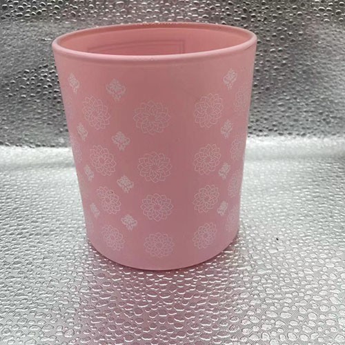 Cylinder Glass Candle Jar for Customization