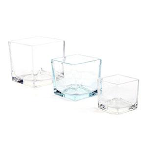 Glass Canlde Container Square Bottom Glass Holder Cup Jar for Candle Making Buying in Bulk from China
