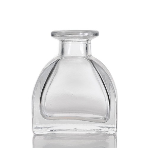 Wholesale Glass Diffuser Aromatherapy Bottle Mongolia Yurts Pagoda Shape Clear Glass Jar for Essential Oil Perfume Fragrance