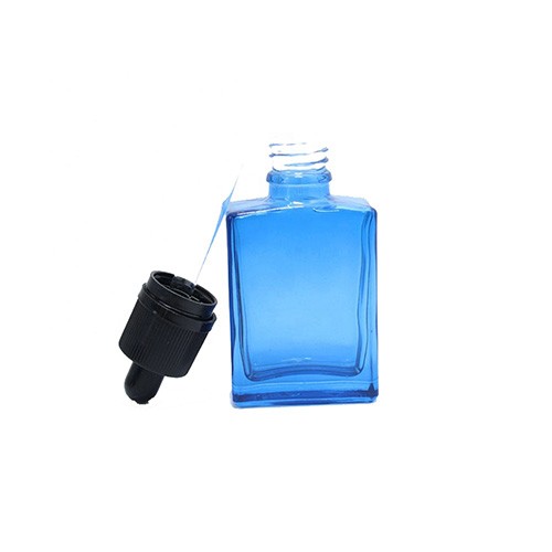 Glass Dropper Bottle E Liquid Essential Oil Assorted Rectangle Glass Jar with Glass Pipette Wholesaler from China Supplier
