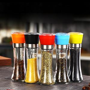 Glass Grinder Jar for Food Seasoning 