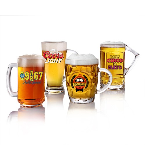 Glass Mug Cup for Wine Beer Drinking