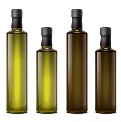 Glass Olive Oil Bottle Green Clear Amber Round Bottom Glass Jar Wholesale from China Supplier