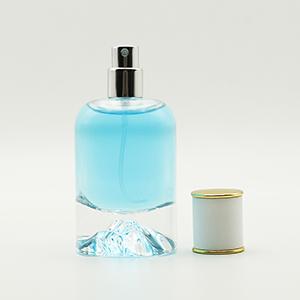 Glass Perfume Bottle Crytal Glass Empty Essential Oil Jar with Sparyer for Cosemetic Package from China Wholesale Supplier