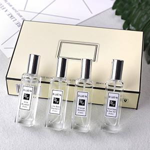 Glass Perfume Bottle Empty Glass Jar with Atomizer and Custom Gift Box from China Wholesale Manufacture
