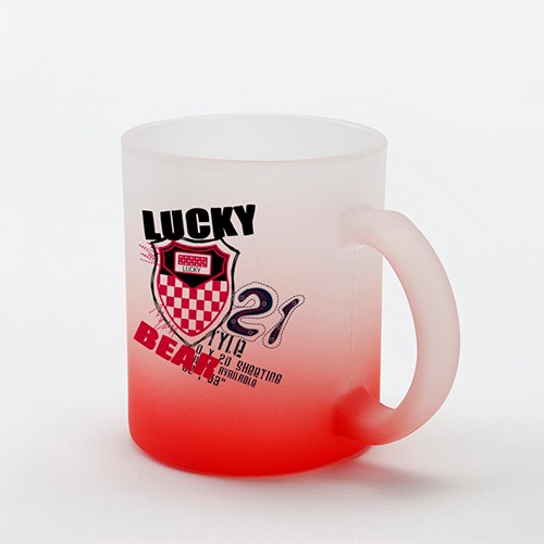 Glass Sublimation Mug Cup for Coffee Beer Drinking