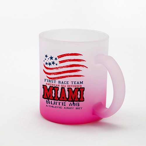 Glass Sublimation Mug Cup for Coffee Beer Drinking