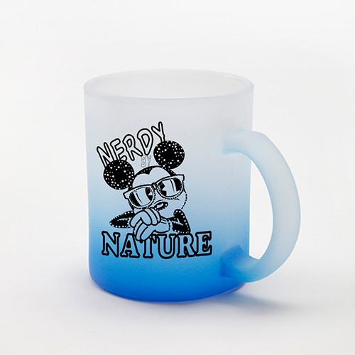 Glass Sublimation Mug Cup for Coffee Beer Drinking