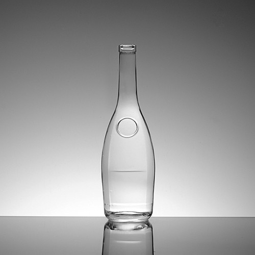 Wholesale Glass Wine Bottle Custom Shape Clear Bottle for Whisky Vodka from China Manufacturer  