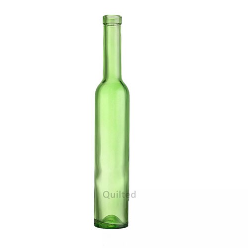 Glass Wine Bottle Long Neck Clear Amber Green Assoted Color Glass Food Oil Olive Bottle  with Cork from China Supplier