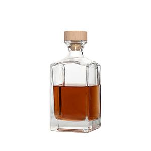 Wholesale Glass Wine Bottle Super Clear Crytal Bottle for Whisky Vodka from China Manufacturer