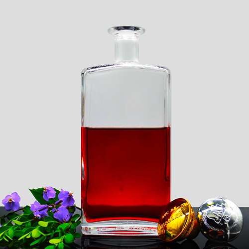 Wholesale Glass Wine Clear Bottle for Gin Rum Brandy Spirit Whisky Vodka from China Manufacturer  