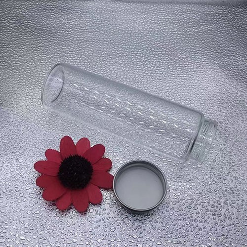 200 ML High Borosilicate Glass Jar with Aluminum Screw Cap