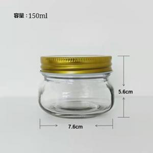 Hot Chilli Sauce Glass Jar with Good Heat Resistant