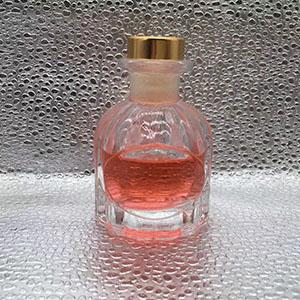 45 ML Mini Clear Roma Shape Glass Aromatherapy  With Lid