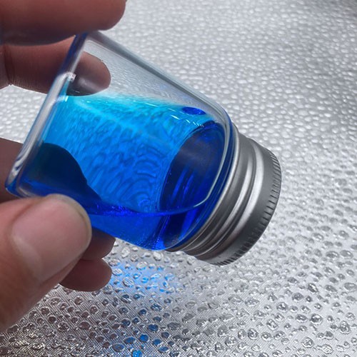 32 ml Mini High Borosilicate Glass Jar with Aluminum Screw Cap