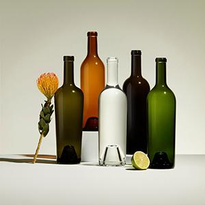 Wholesale Premium Glass Red Wine Bottle for Bordeaux Burgundy Rhin Alto Tequila Mezcal Liquor 