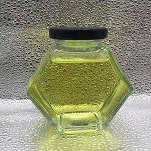 Various Cacacity Hexagonal Honey Glass Jar with Metal Screw Cap