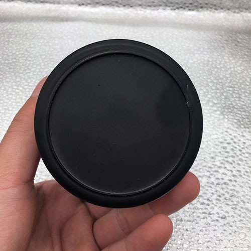 Factory Wholesale 210 ML Dark Black Matte Empty Glass Container