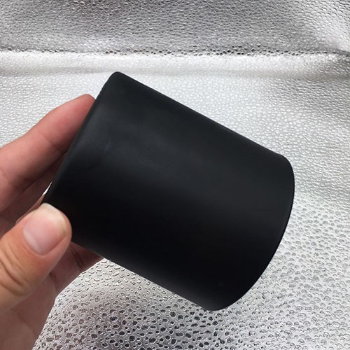 Factory Wholesale 210 ML Dark Black Matte Empty Glass Container