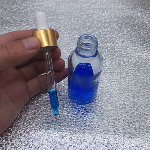 Wholesale 30 ML Transparent Brilliant Black Essential Oil Bottle Glass Dropper with Glass Pipette