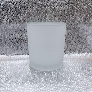 Wholesale Top Quality 315  ML Clear Matte Cylinder Tumbler Glass Cup for Drinking