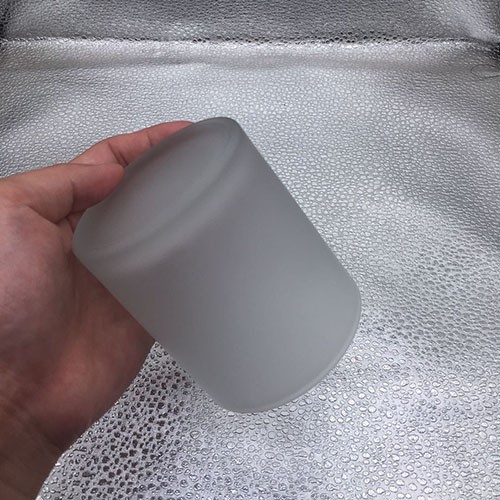 Wholesale Top Quality 315  ML Clear Matte Cylinder Tumbler Glass Cup for Drinking