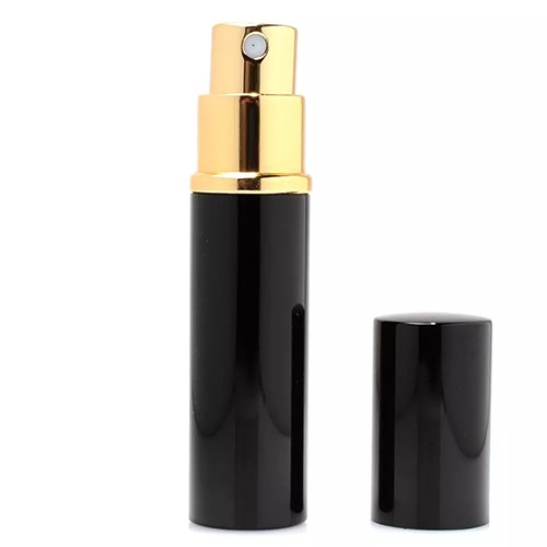 Wholesale Empty Aluminum Alloy Cover Body Atomizer Glass Perfume Jar for Cosmestic