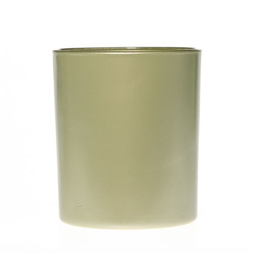 Wholesale Amber Light Green Brown Rose Gold Glass Candle Jar Holder